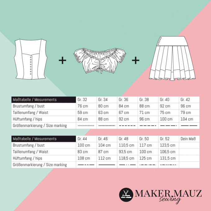 E-book Maker Mauz Set Tracht Susal, Duits