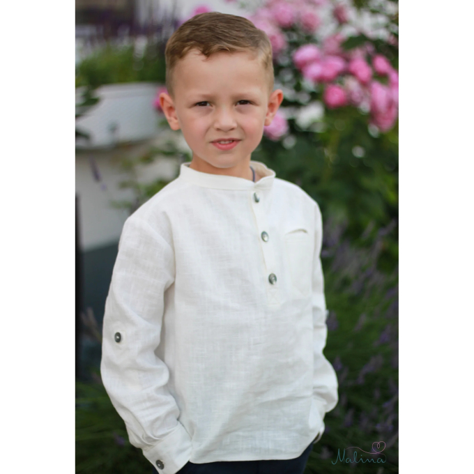 Ebook patron chemise enfant Milan MaLiNa , en allemand