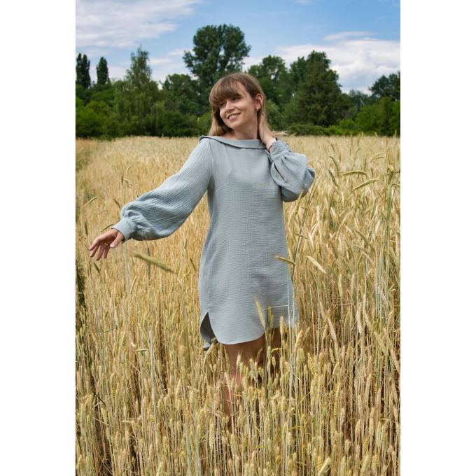 E-book MaLiNa Hemdbluse Ottilia Dames, Duits