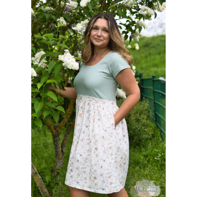 Ebook patron robe femme Jana MaLiNa, en allemand