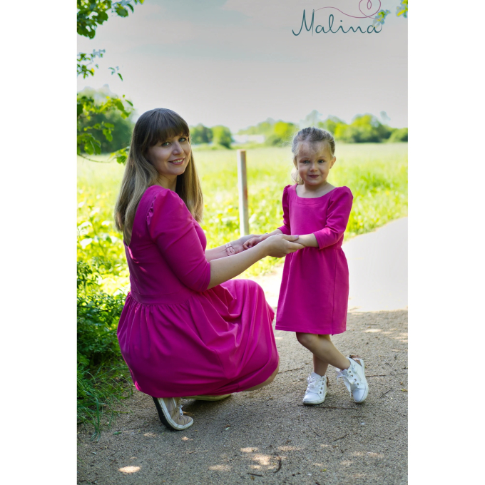 Ebook patron robe enfant Jana MiniMe MaLiNa, en allemand