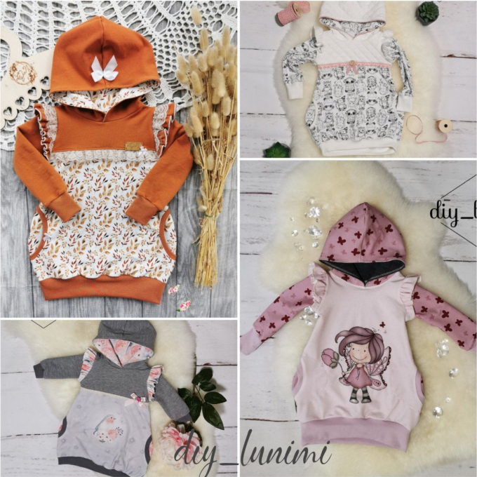 E-Book MaLiNa Sweatkleid Milli, german