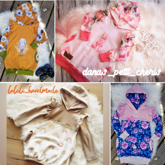E-Book MaLiNa Sweatkleid Milli, german