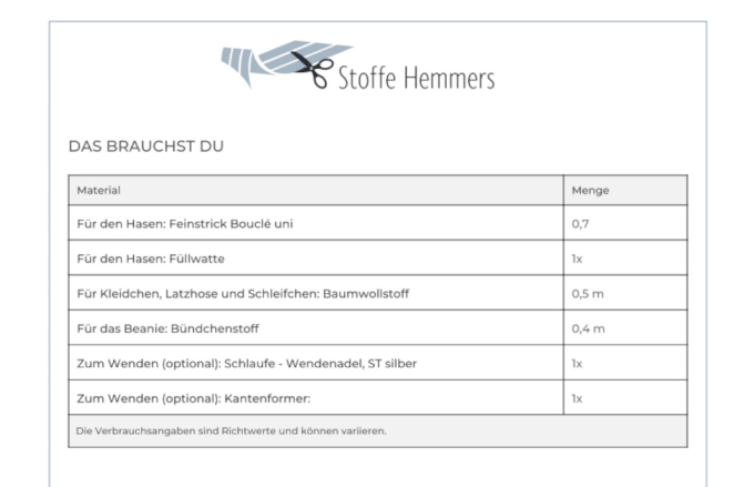 E-Book Malomi Kuschelhase Flöckchen