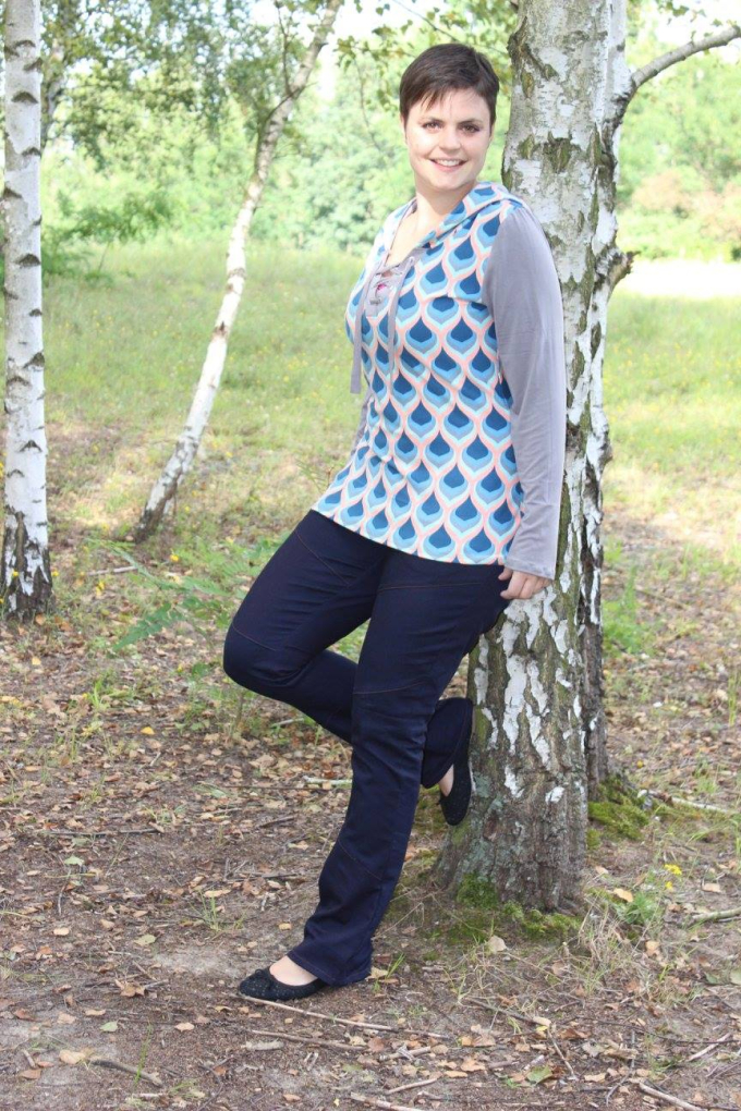 E-Book Mamili1910 Skinny & Bootcut Paket Jeanshose Merle, duits