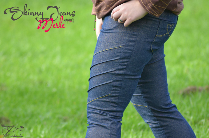 E-Book Mamili1910 Skinny & Bootcut Paket Jeanshose Merle, duits