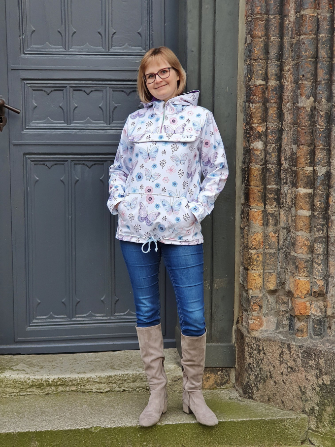 E-Book Mamili1910 Softshell Windbreaker Lahja, german