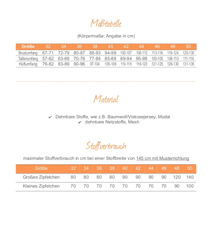 E-book ManjiPuh Ladys Shirt Zipfelchen, Duits