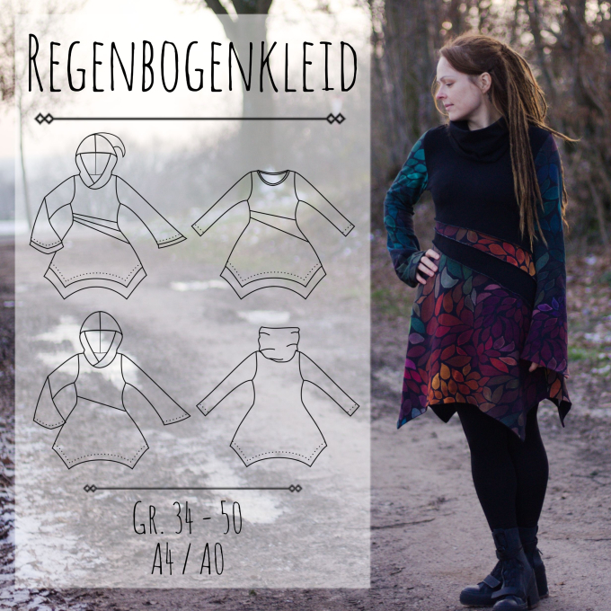 E-Book ManjiPuh Regenbogenkleid, Duits