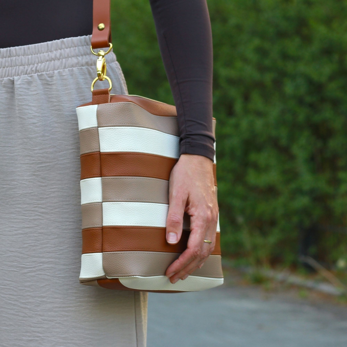 Patron sac pdf StripeUp Matroschka Handmade, allemand