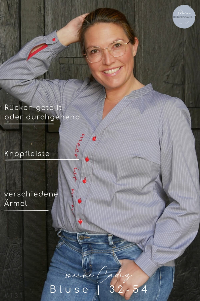 E-book Meine Herzenswelt Bluse Cadiz, Duits