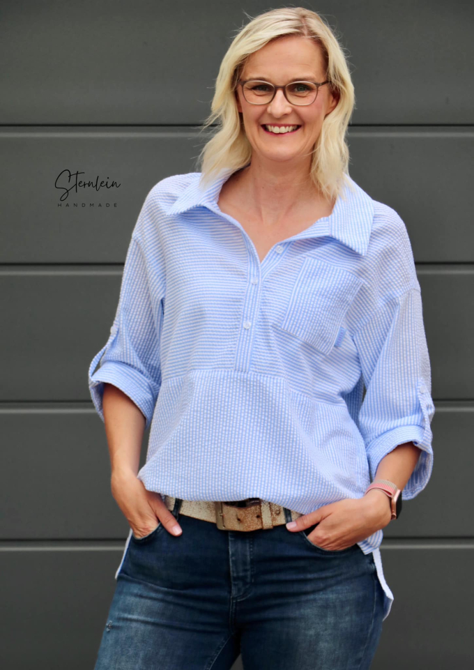 E-book Meine Herzenswelt Bluse Cassis, Duits