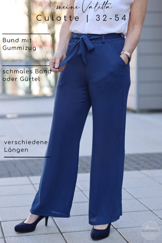 E-book Meine Herzenswelt Culotte Damen Meine Valetta, Duits