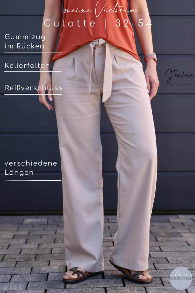 E-book Meine Herzenswelt Culotte Damen Meine Victoria, Duits
