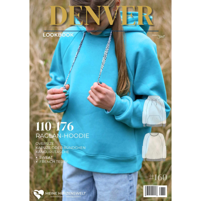 E-Book Meine Herzenswelt Dein Denver Raglanhoodie Kids