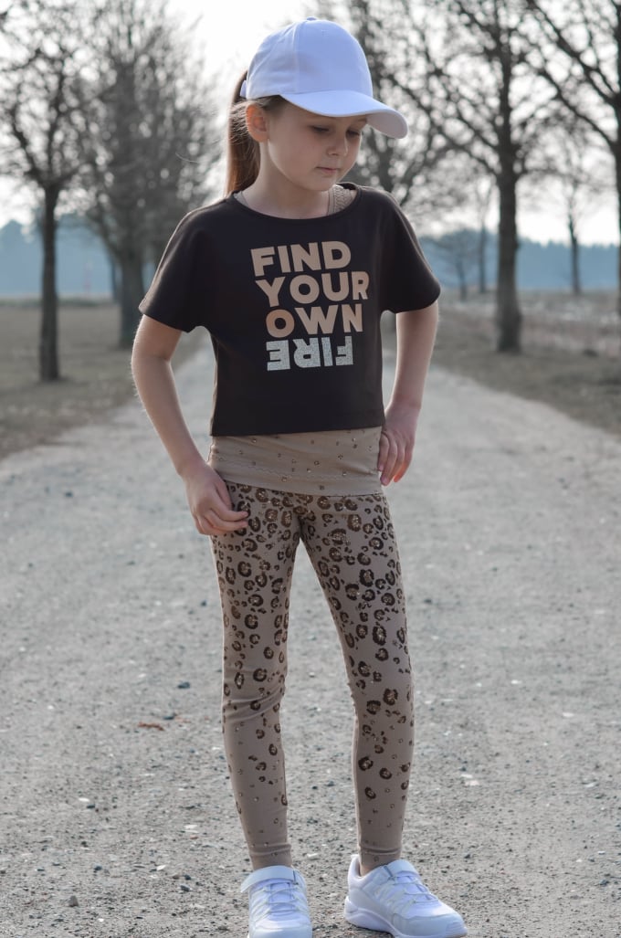 Ebook patron t-shirt enfant Deine Cara Meine Herzenswelt, en allemand
