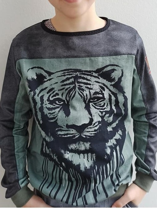 Ebook patron sweat-shirt enfant Paco #124 Meine Herzenswelt, en allemand