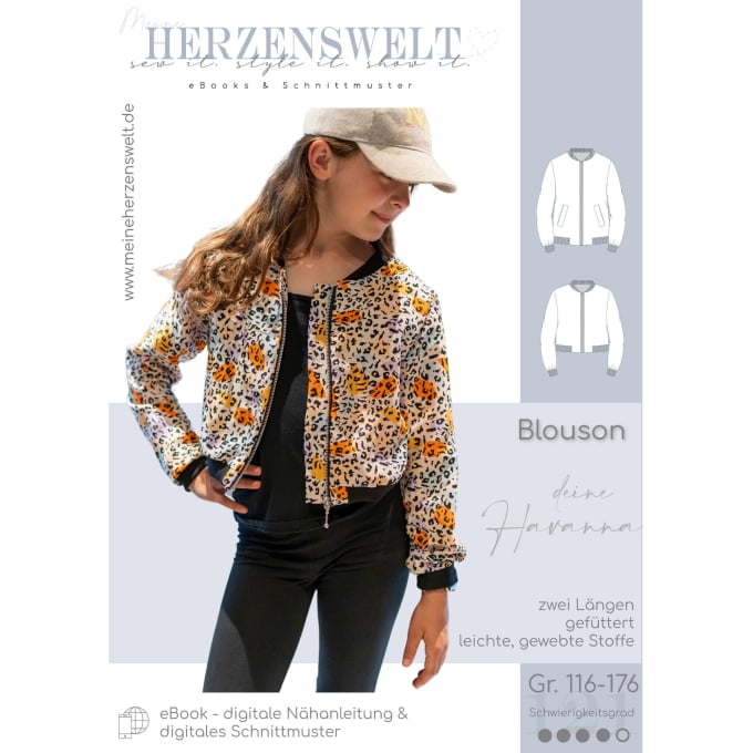 E-Book Meine Herzenswelt Kinder-Blouson Deine Havanna
