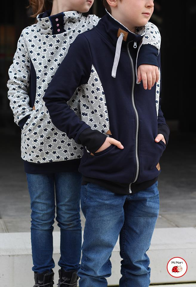 E-Book patron sweatjacke enfant Dein Manuc Meine Herzenswelt, en allemand
