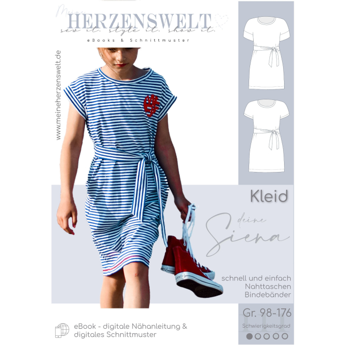 E-Book Meine Herzenswelt Kleid Deine Siena, en allemand