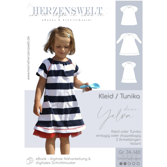 E-Book Meine Herzenswelt Kleid/Shirt Deine Yelva, en allemand