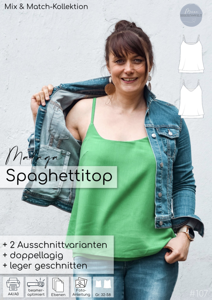 E-Book Meine Herzenswelt Mix and Match Top Malaga