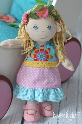 E-Book Meine Herzenswelt Puppen-Ballonkleid Neela, en allemand