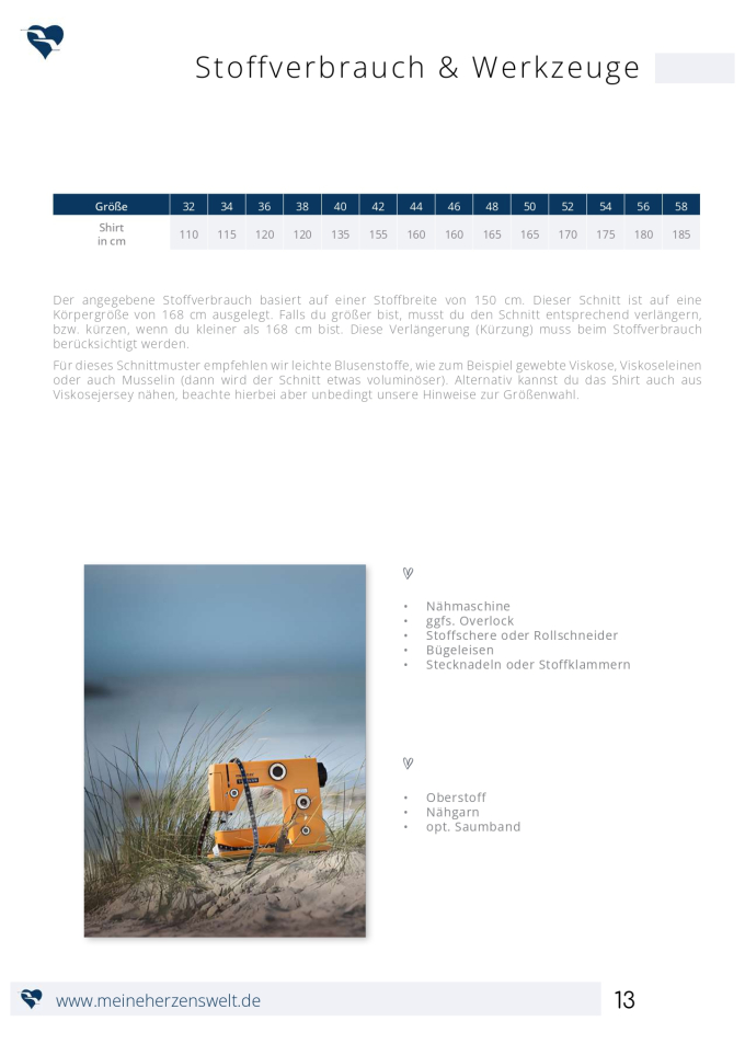 E-book Meine Herzenswelt Rüschenshirt Alcudia, Duits