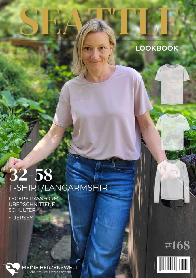 E-book Meine Herzenswelt Seattle T-Shirt Dames Duits