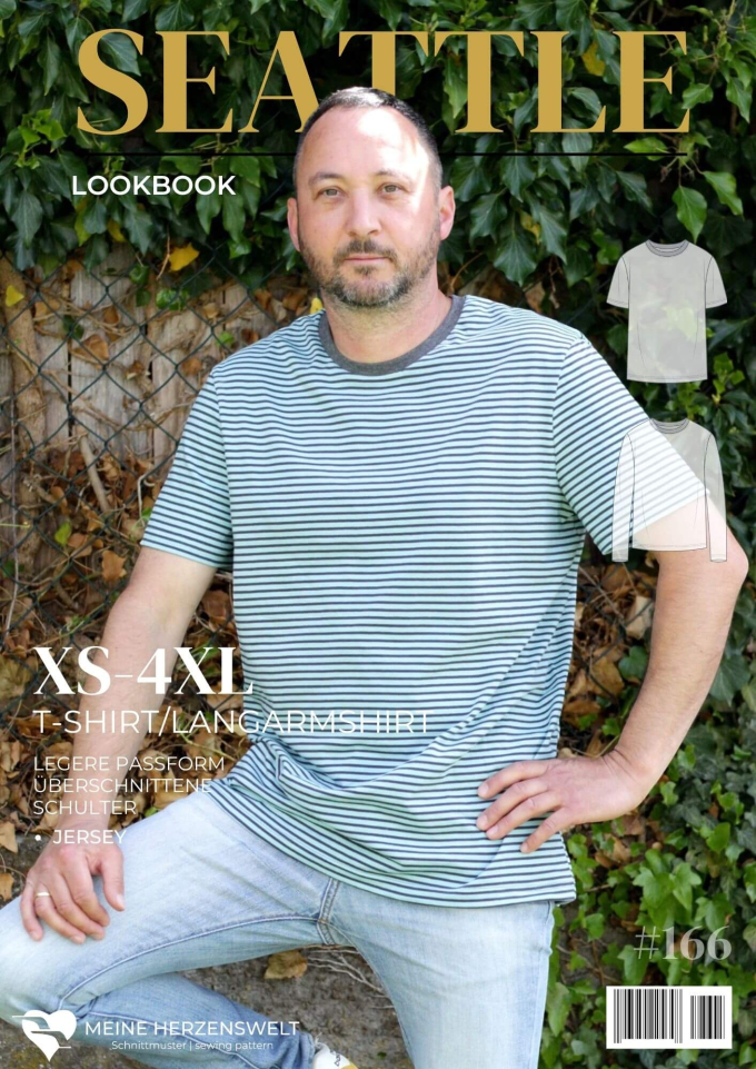 E-book Meine Herzenswelt Seattle T-Shirt Men, Duits