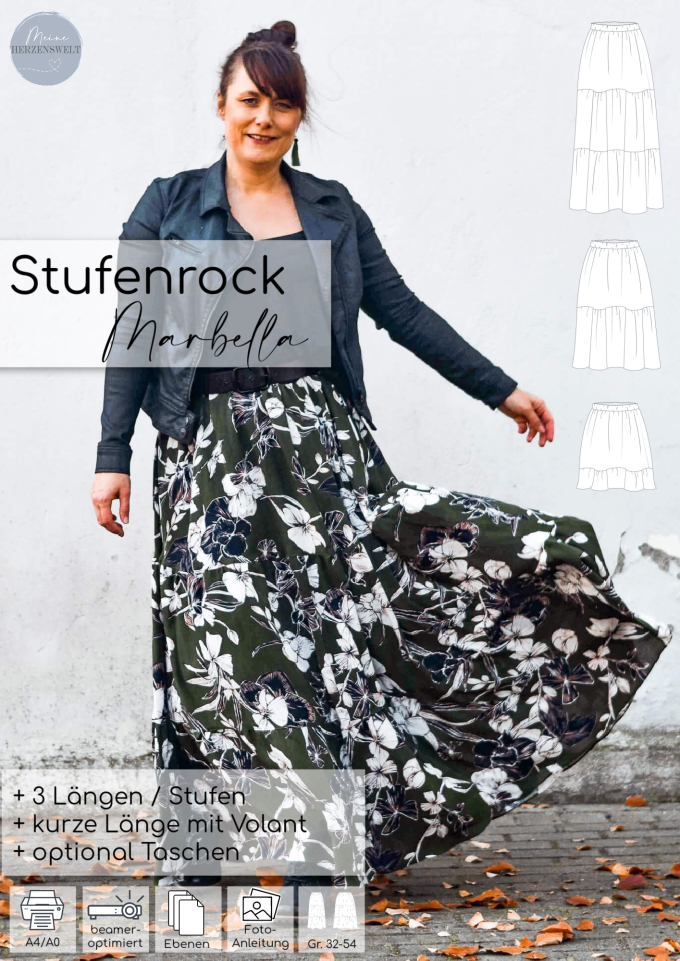 E-Book Meine Herzenswelt Stufenrock Meine Marbella, en allemand