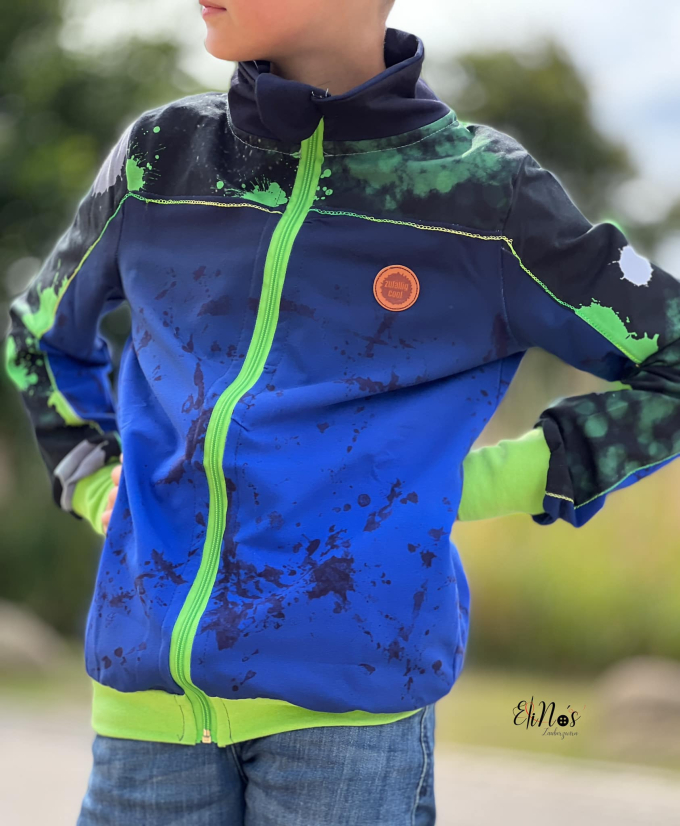 E-book Meine Herzenswelt Sweatjacke Kinder Paco #123, Duits