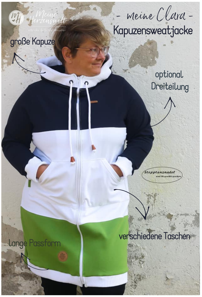 E-Book Meine Herzenswelt Sweatjacke Meine Clara