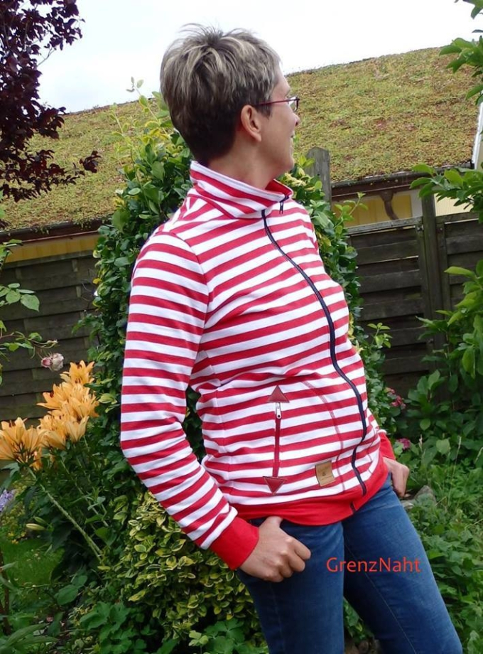 E-Book Mialuna Damen Sweatjacke Lady Sky, en allemand