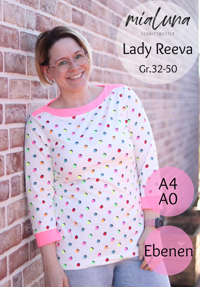 E-book Mialuna Damenshirt Lady Reeva, Duits