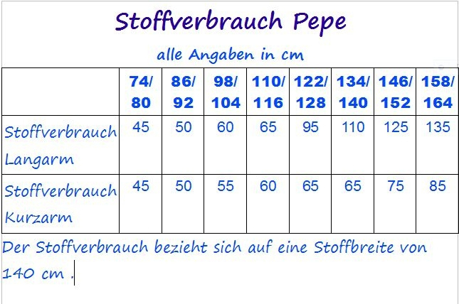 E-Book Mialuna Kinder Shirt Pepe, en allemand