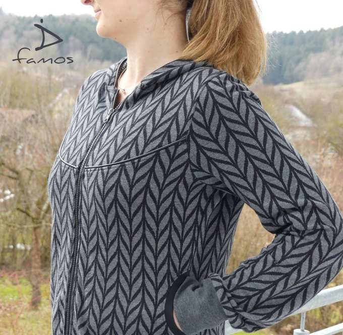 E-Book Mialuna Sweatjacke Lady Bella, duits