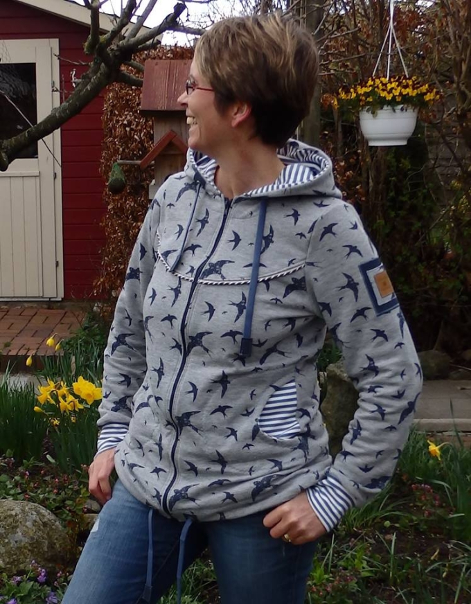 E-Book Mialuna Sweatjacke Lady Bella, duits