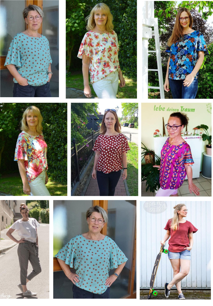 E-Book Miou Miou Supplément pour Glockenärmel zur Shirtblouse Nellie, en allemand
