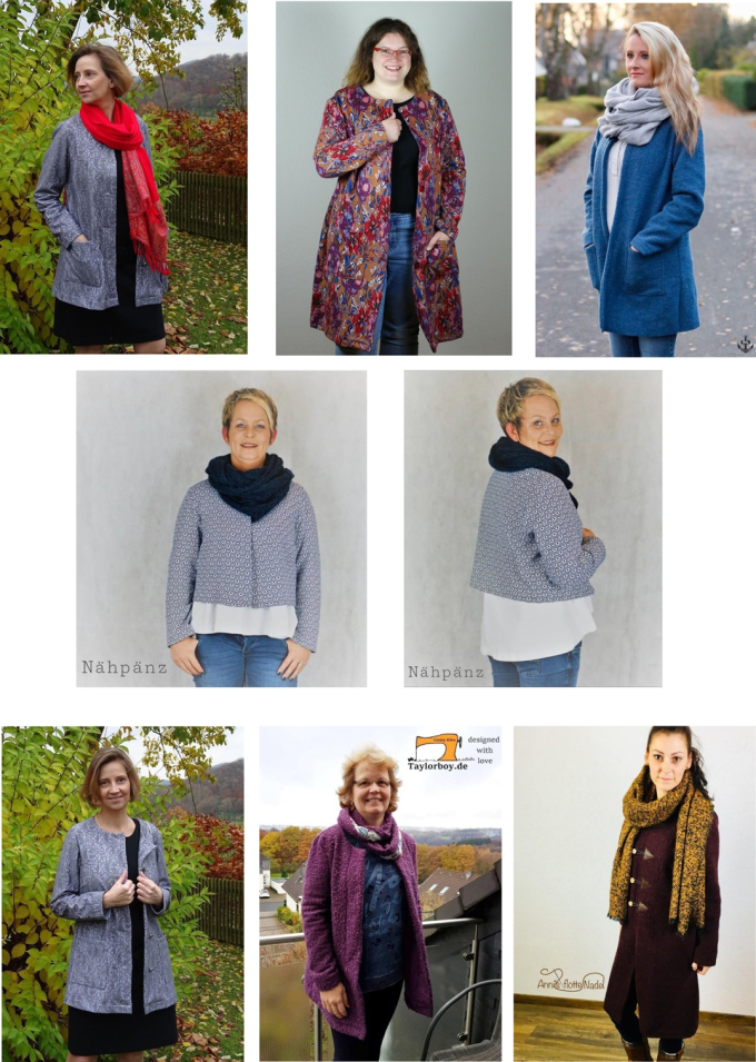 E-Book Miou Miou Bolero veste / manteaux Danielle, en allemand