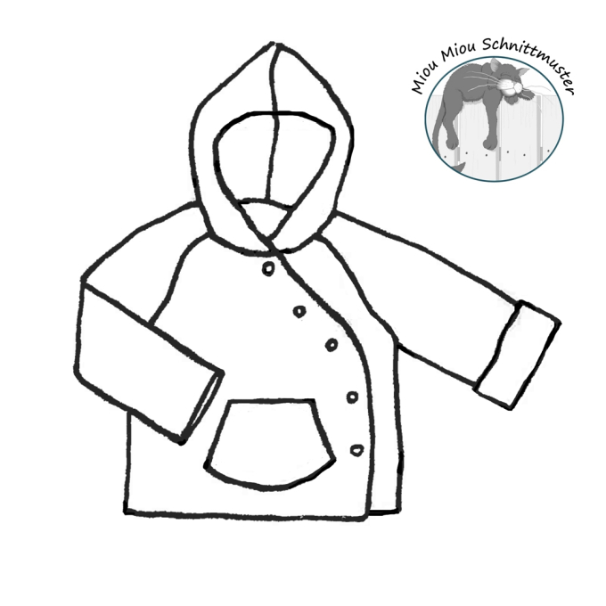 E-Book Miou Miou Veste Baby Love, en allemand