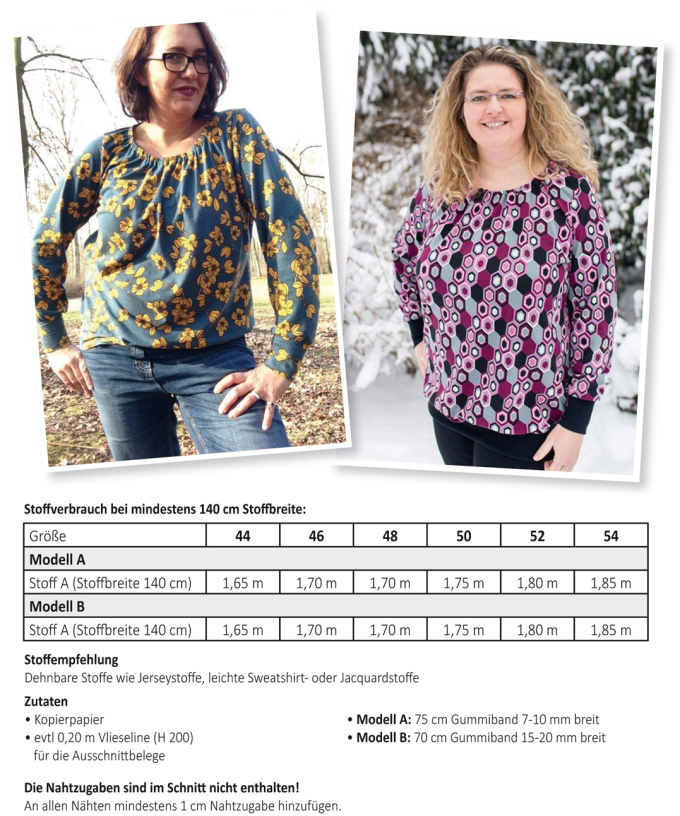 E-Book Miou Miou Shirt Tunic Katrice XL, en allemand