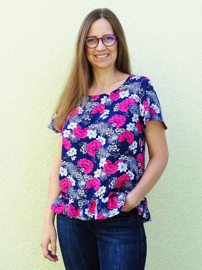 E-Book Miou Miou Shirtbluse Amea, en allemand