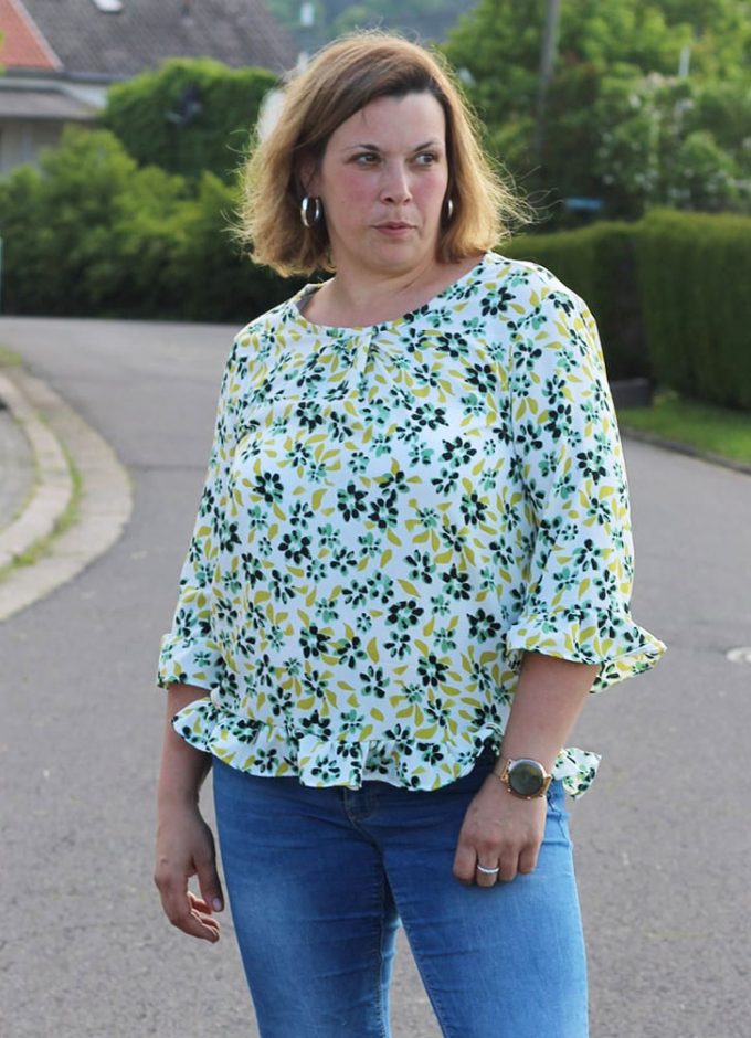 E-Book Miou Miou Shirtbluse Amea, en allemand