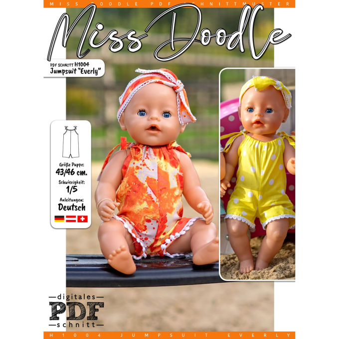 E-Book Miss Doodle H1004 Pop Jumpsuit Everly, nederlands
