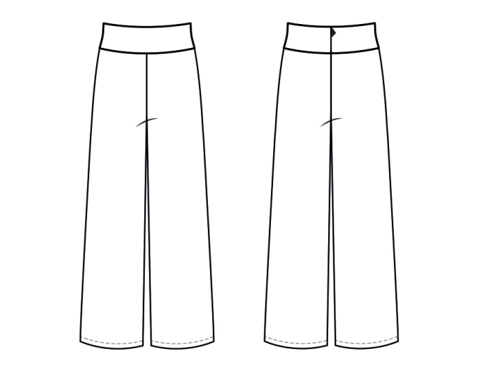 E-Book Miss Doodle H1036 Dames Broek Maggy, nederlands