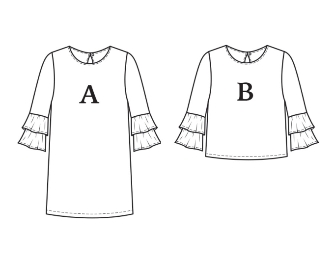 E-Book Miss Doodle H1041 Kinderkleid/Bluse River