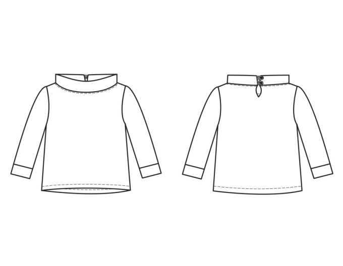 E-book Miss Doodle H1062 Dames Blouse Astra, Nederlands