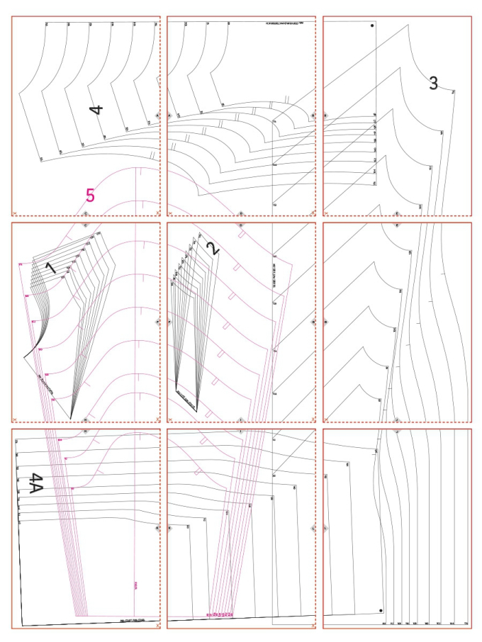 Patron robe enfant pdf Emilia Miss Doodle H1074, en français