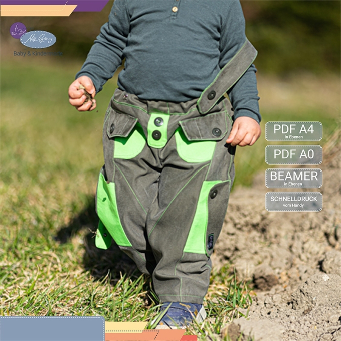 E-Book Miss Granny Kids Pants Felix 74 - 146, german